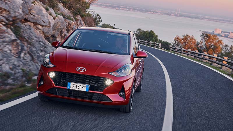 Hyundai i10 na estrada